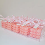Heart cube candle
