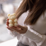 Rose Teddy Bear Candle