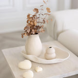 Woven Pattern Heart Candle